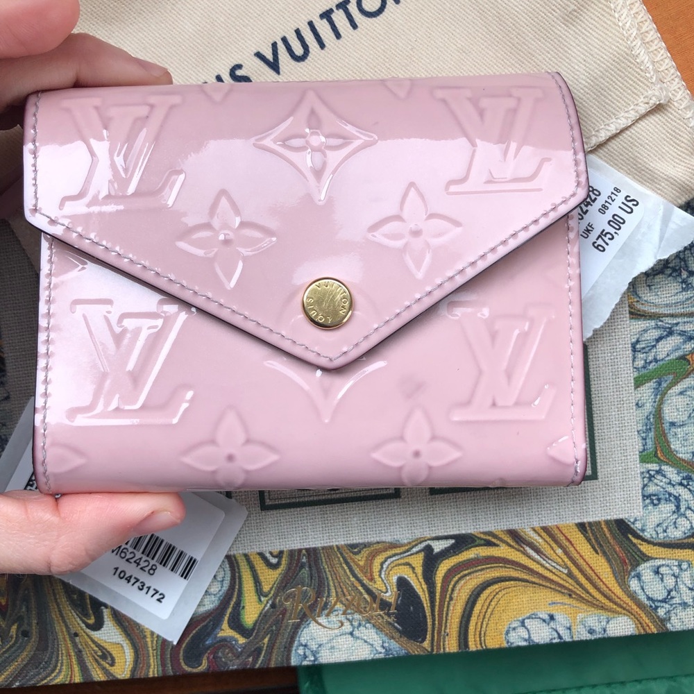 Victorine wallet rose ballerine